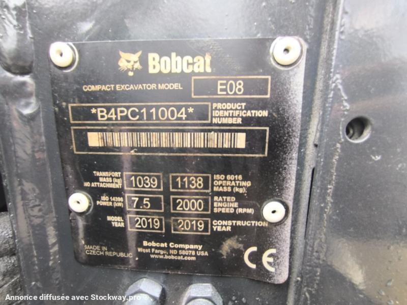 Photo Bobcat E 08  image 11/11
