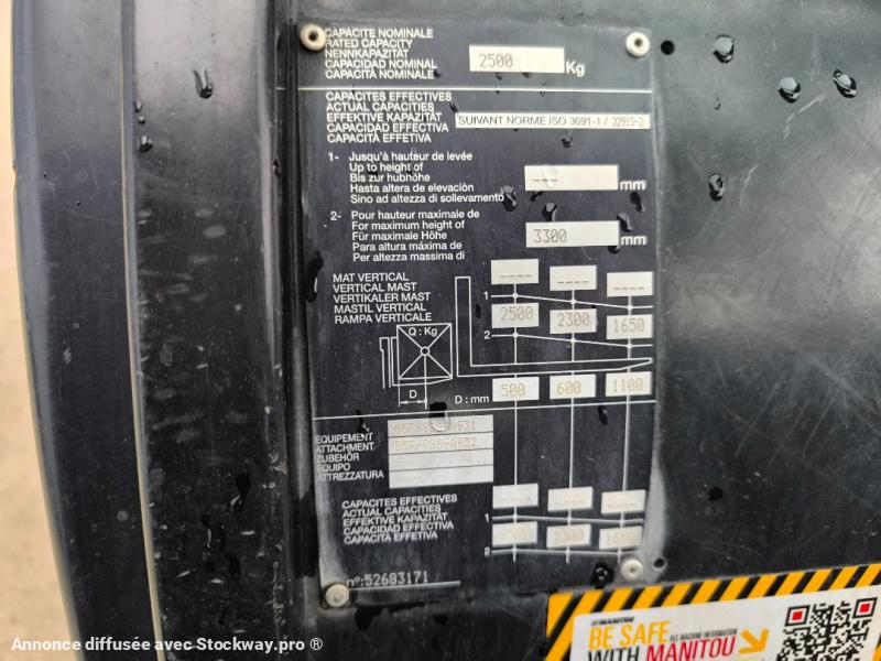 Photo Manitou MSI 25 D K  image 10/12