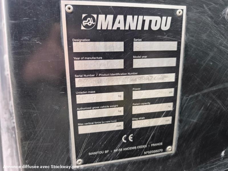 Photo Manitou MSI 25 D K  image 12/12