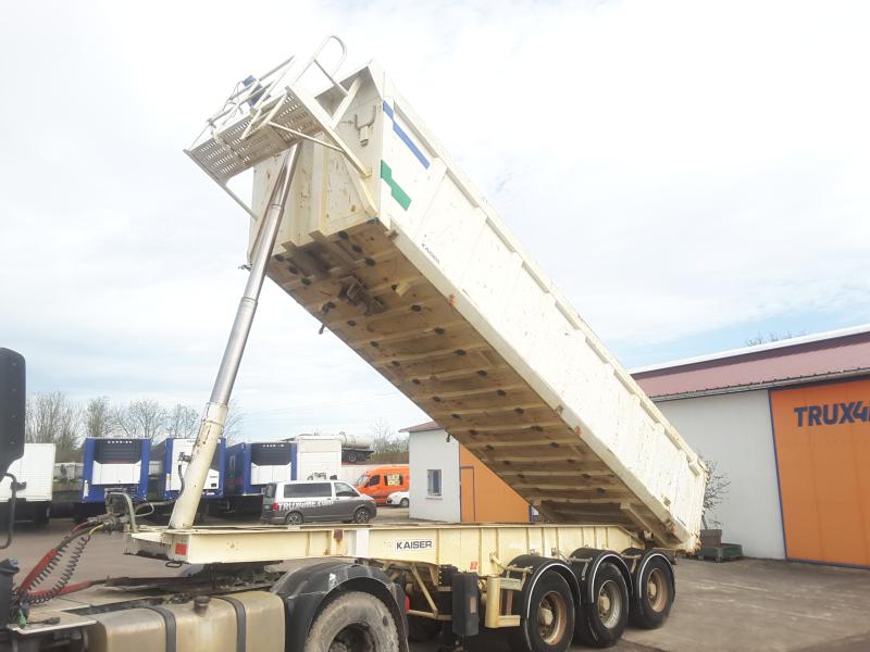 Semi-trailer Kaiser Dump body Construction tipper