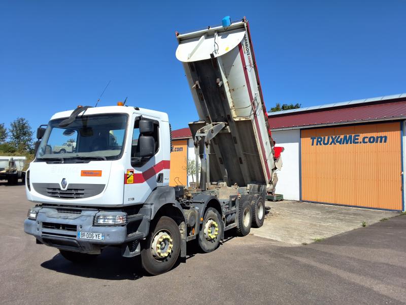 Camión Renault Kerax 370 DXI Volquete Volquete trasero