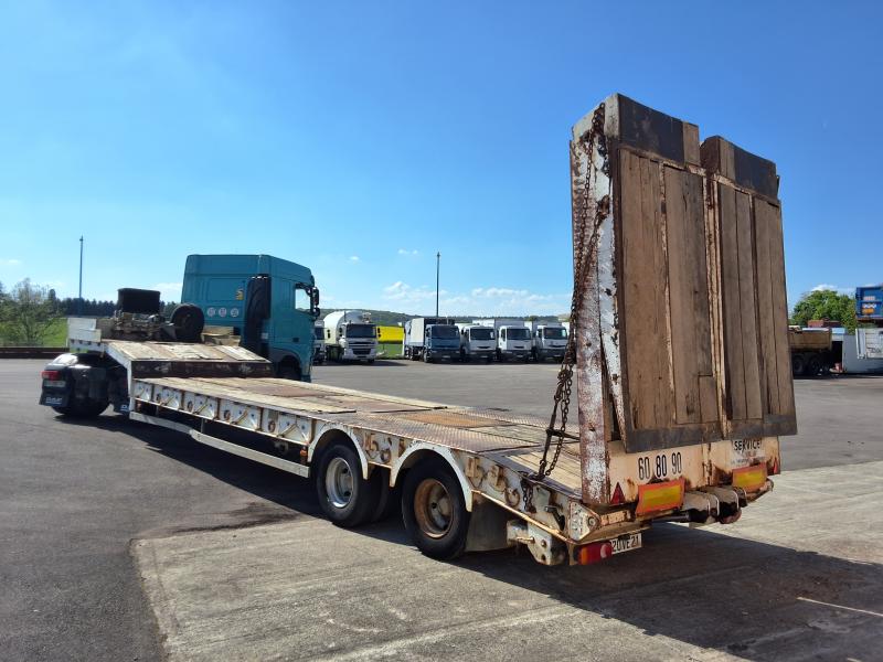 Semi-remorque Kaiser S3802F Porte engins
