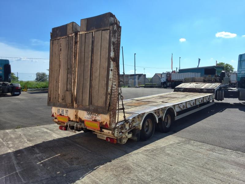 Semi-remorque Kaiser S3802F Porte engins