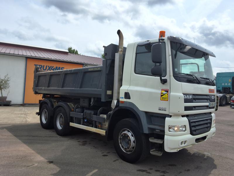 truck DAF CF 410 Dump body Two-directional trailer body