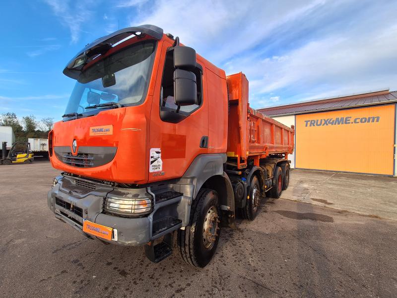 truck Renault Kerax 450 DXi Dump body Two-directional trailer body