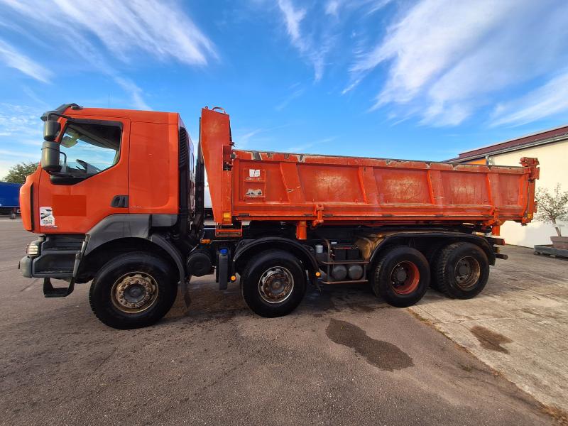 truck Renault Kerax 450 DXi Dump body Two-directional trailer body