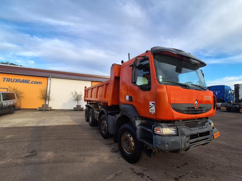 truck Renault Kerax 450 DXi Dump body Two-directional trailer body