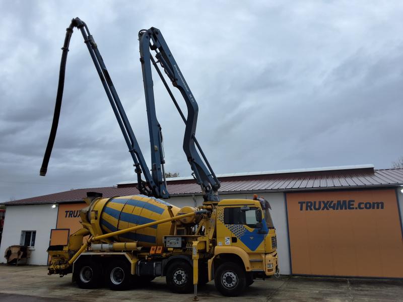 truck MAN TGA 35.413 Mixer pump