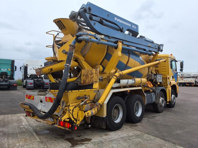 truck MAN TGA 35.413 Mixer pump