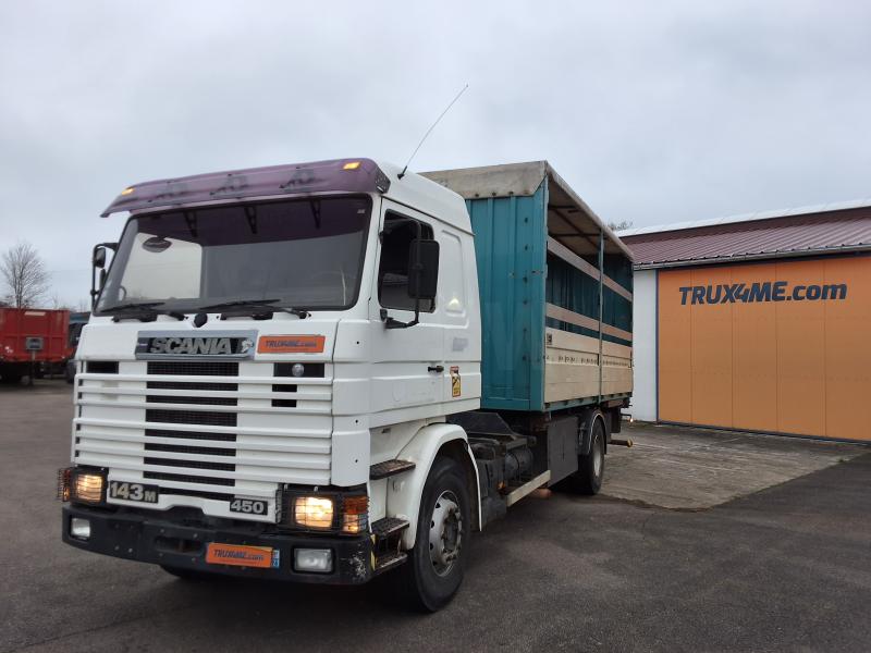 truck Scania M 143M450 Tarp truck