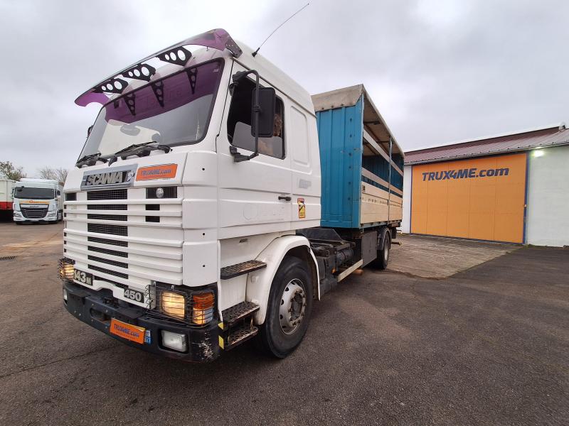 truck Scania M 143M450 Tarp truck