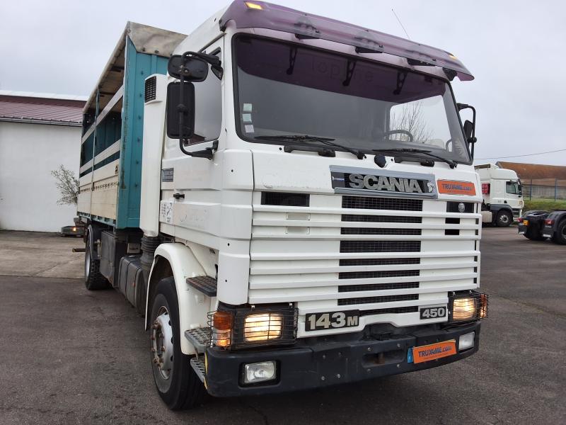 truck Scania M 143M450 Tarp truck