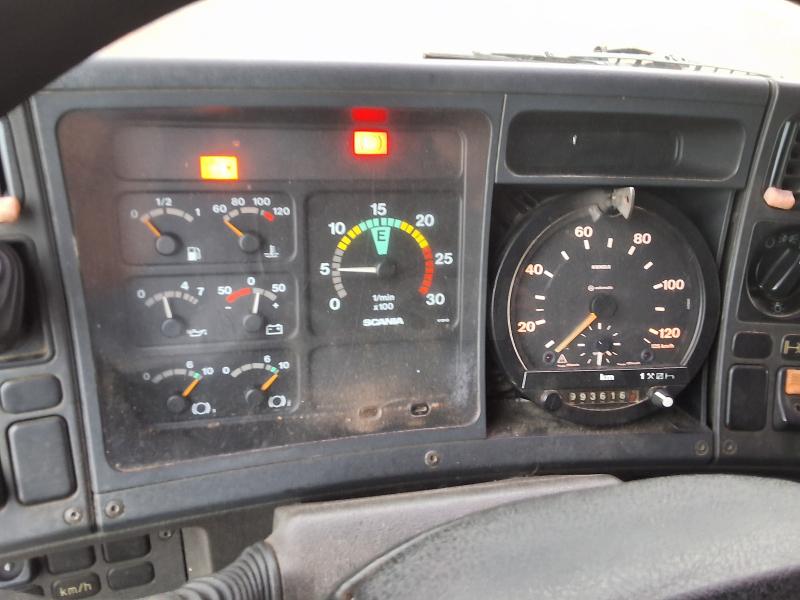 truck Scania M 143M450 Tarp truck