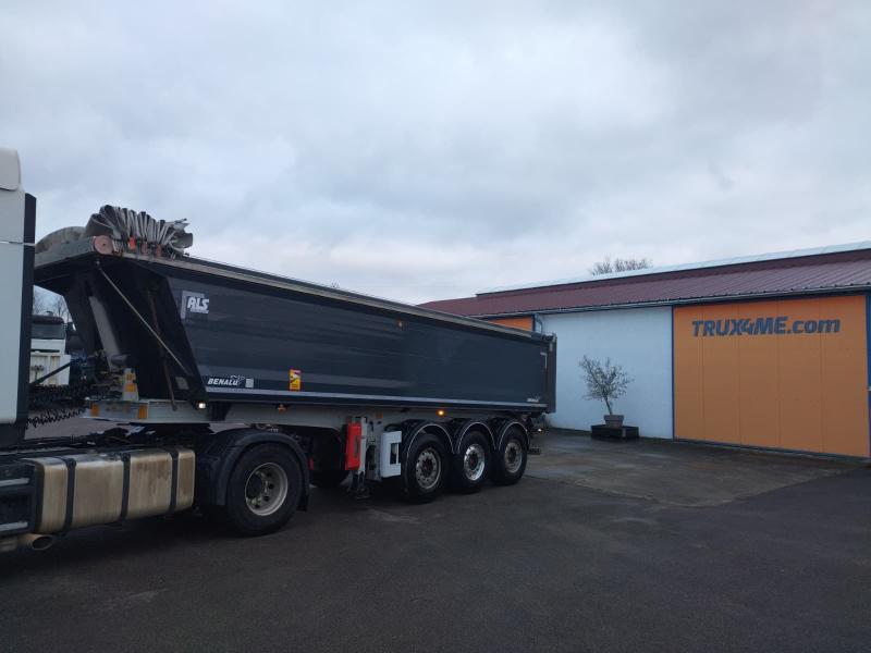 Semi-trailer Benalu Dump body Construction tipper