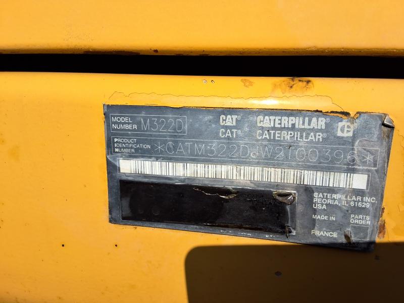 Excavadora Caterpillar M322D MH excavadora de ruedas