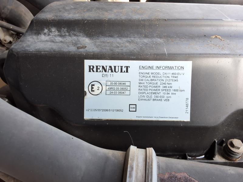 Tracteur Renault Premium 460 DXI