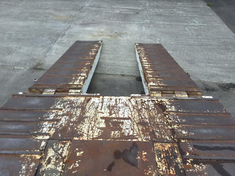 Semi-remorque Castera Porte engins