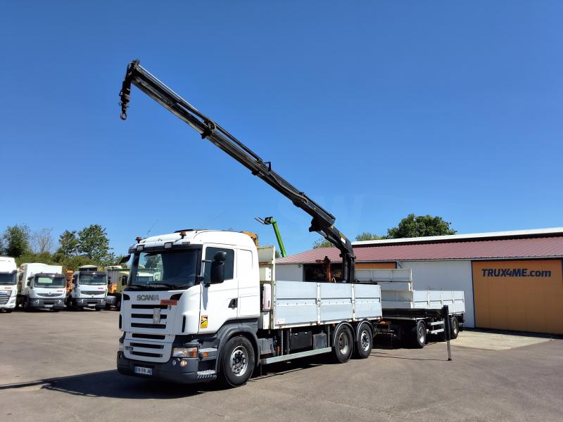 tractor-trailer Scania R 420 Flatbed