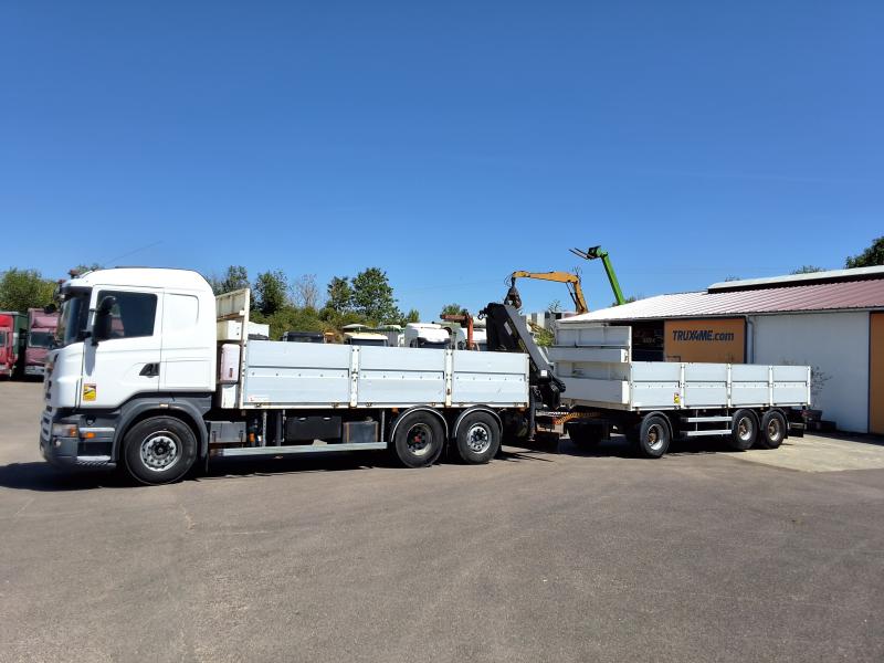 tractor-trailer Scania R 420 Flatbed