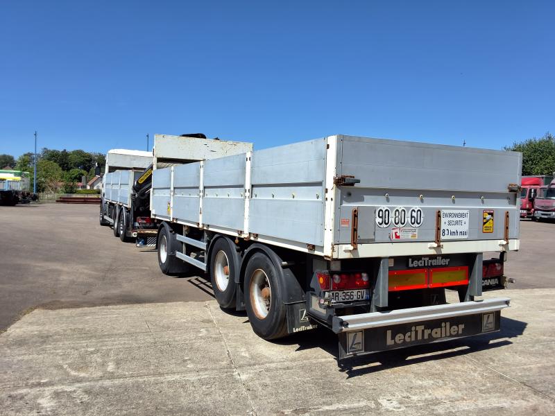 tractor-trailer Scania R 420 Flatbed