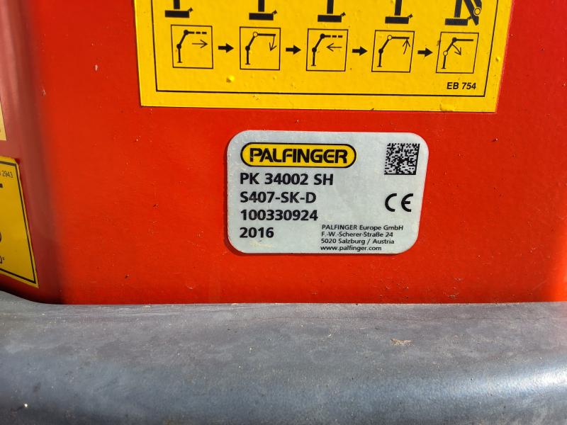 Équipements PL PALFINGER PK34002 SHD Grue auxiliaire Accessoires