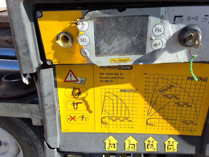 Équipements PL PALFINGER PK34002 SHD Grue auxiliaire Accessoires