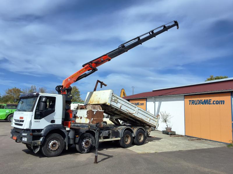Camion Iveco Trakker 450 Benne Benne arrière