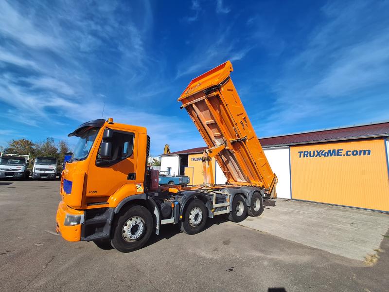 truck Renault Premium Lander 430 DXI Dump body Two-directional trailer body
