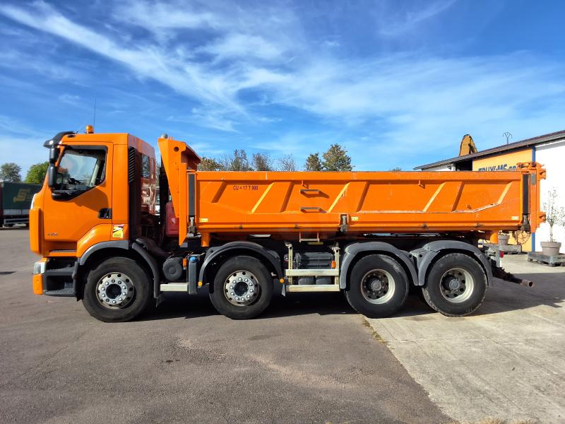 truck Renault Premium Lander 430 DXI Dump body Two-directional trailer body