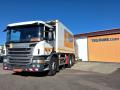 Máquinas de limpieza Scania P 320 Camión volquete de basuras domésticas