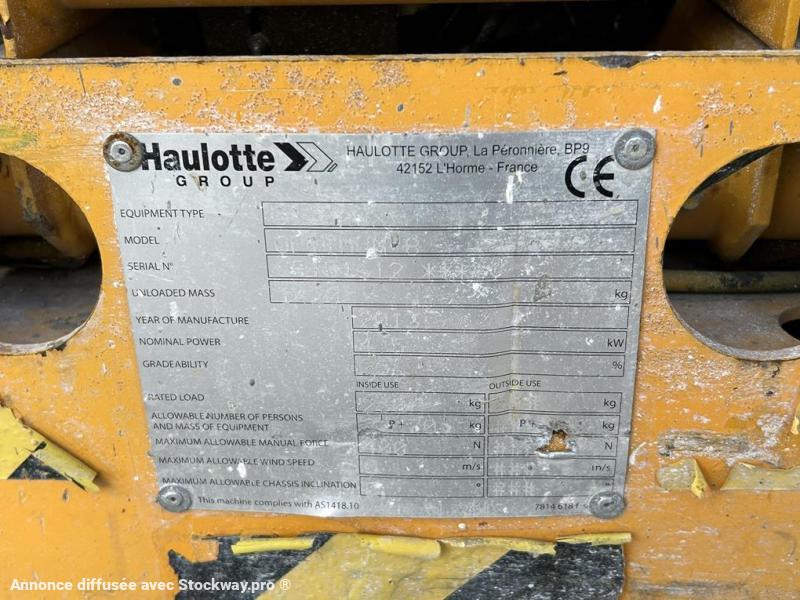 Photo Haulotte Optimum 8  image 11/11