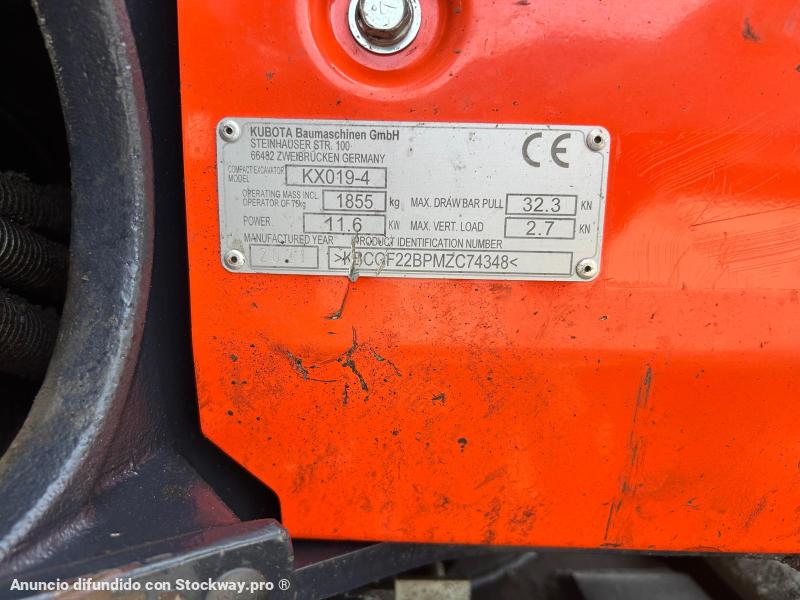 Photo Kubota KX019-4  image 12/13