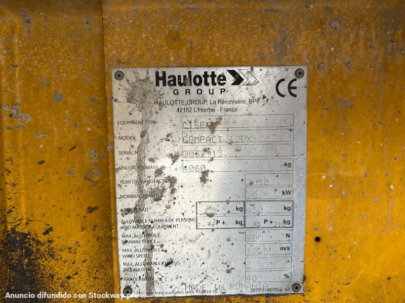 Photo Haulotte Compact 12 DX  image 11/15